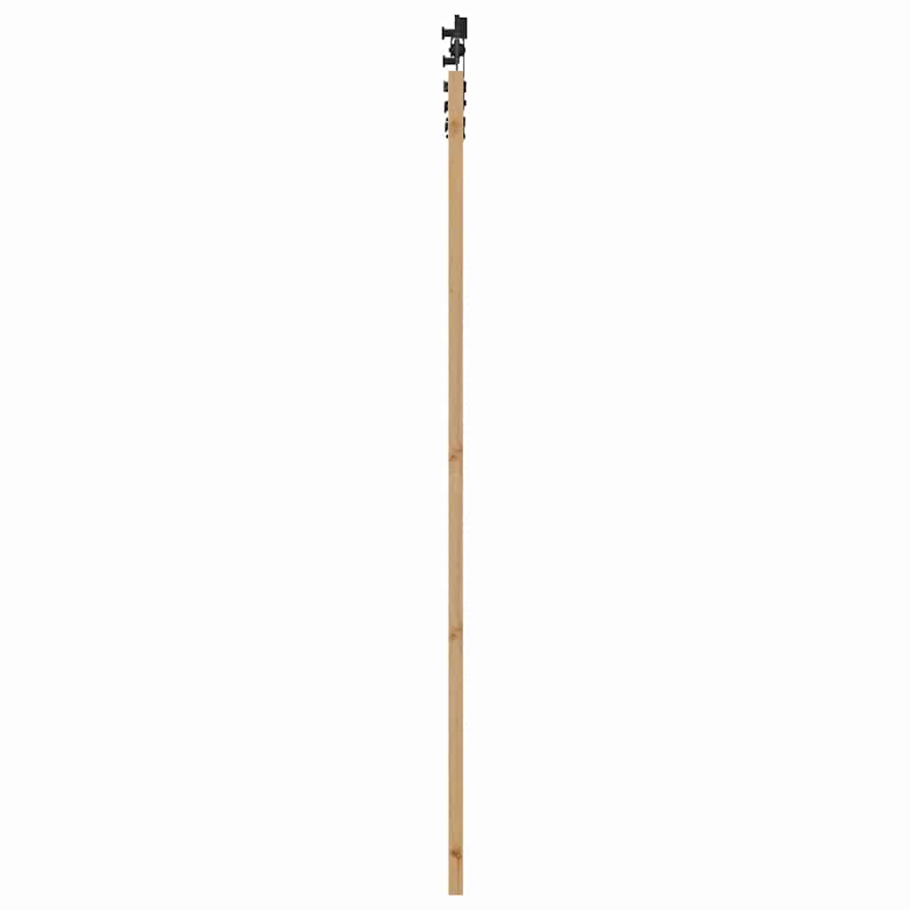 Skydedør ORKDAL Naturlig og sort 93 x 211 cm