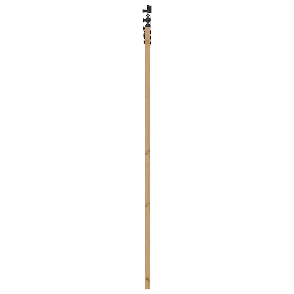 Skydedør ORKDAL Naturlig og sort 61 x 198,5 cm
