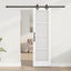 Skydedør ORKDAL Hvid og sort 61 x 198,5 cm