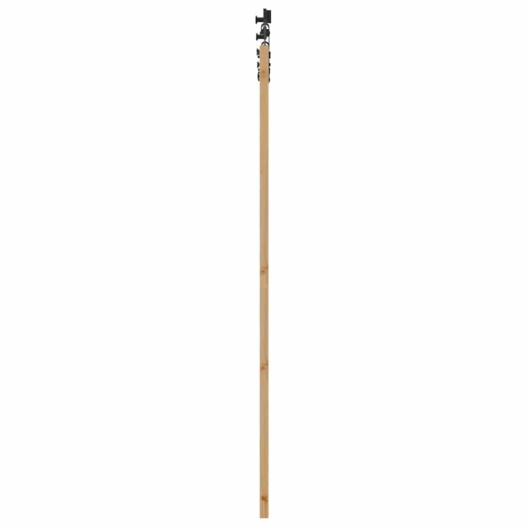 Skydedør ORKDAL Naturlig og sort 93 x 202 cm