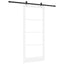 Skydedør ORKDAL Hvid og sort 93 x 211 cm