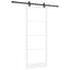 Skydedør ORKDAL Hvid og sort 93 x 232 cm