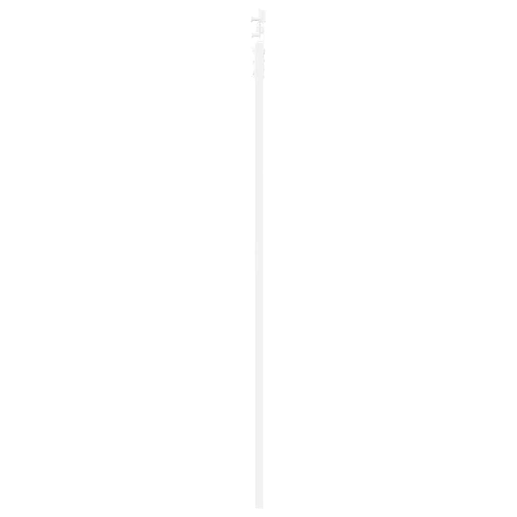 Skydedør Hvid 83 x 211 cm Massivt fyrretræ og glas
