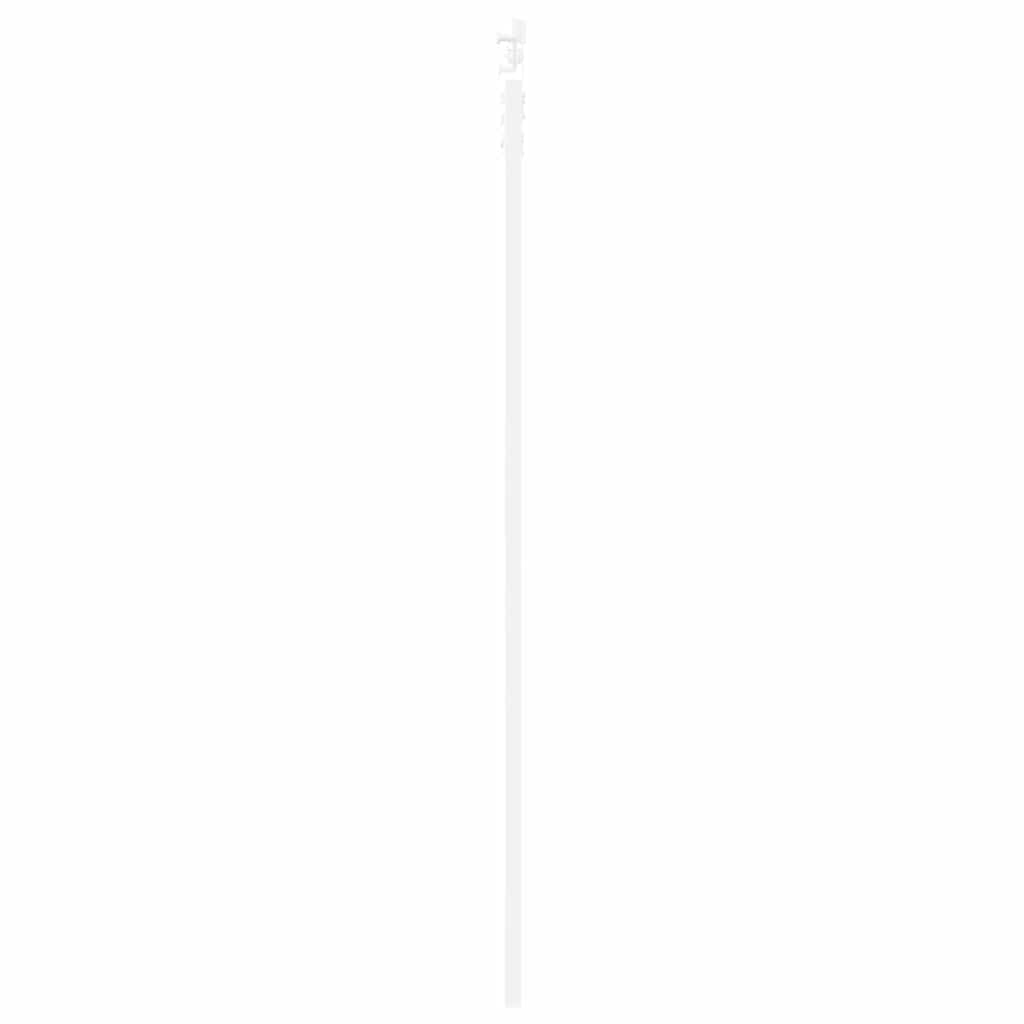 Skydedør Hvid 93 x 211 cm Massivt fyrretræ og glas