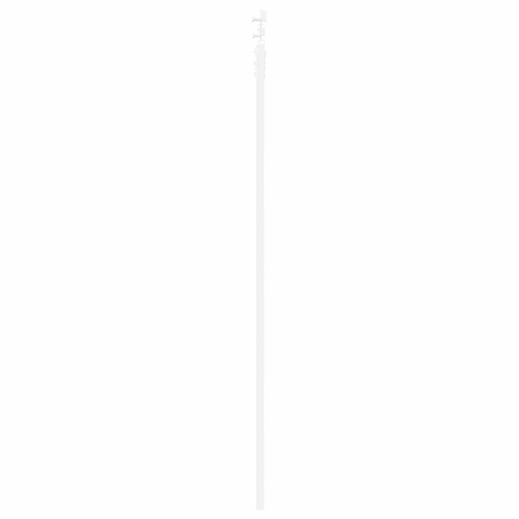 Skydedør Hvid 83 x 211 cm Massivt fyrretræ og glas
