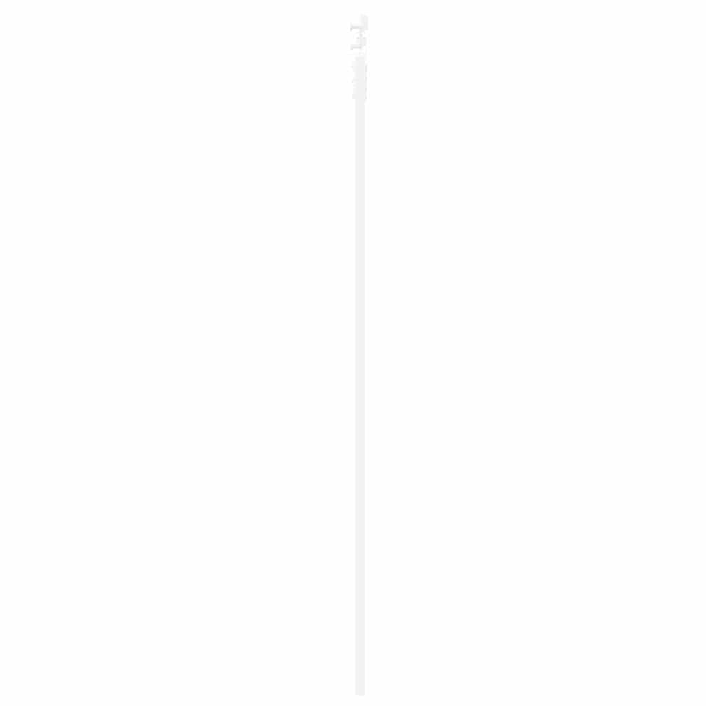 Skydedør Hvid 93 x 232 cm Massivt fyrretræ og glas