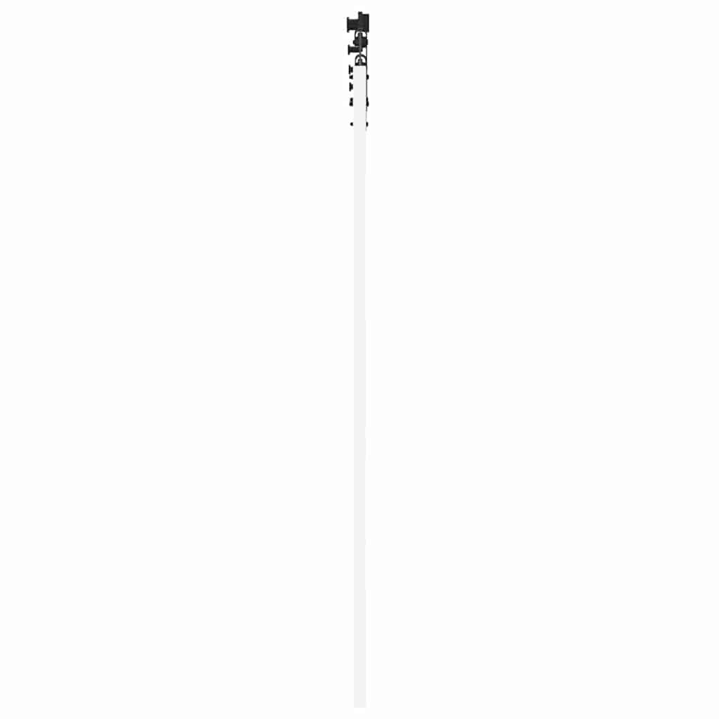 Skydedør Hvid 61 x 198,5 cm Massivt fyrretræ og glas