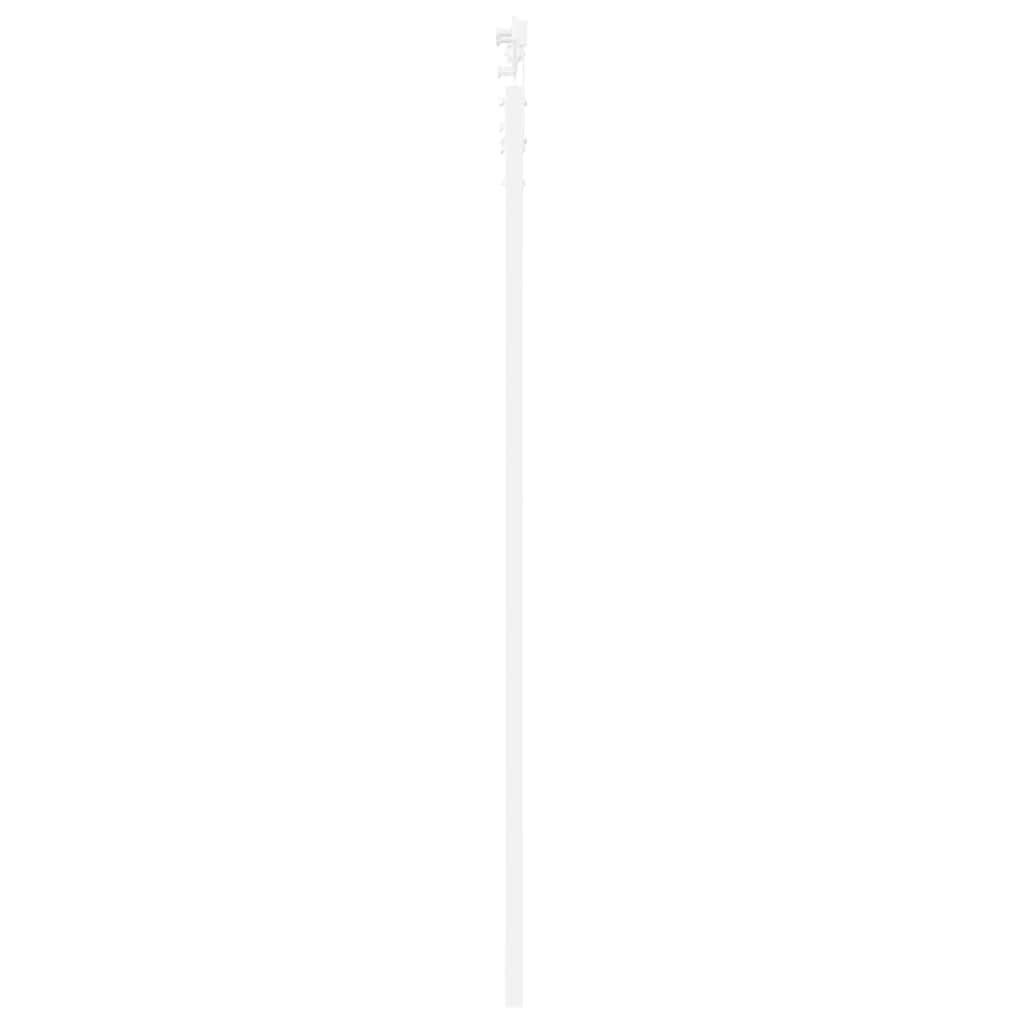 Skydedør Hvid 83 x 202 cm Massivt fyrretræ og glas
