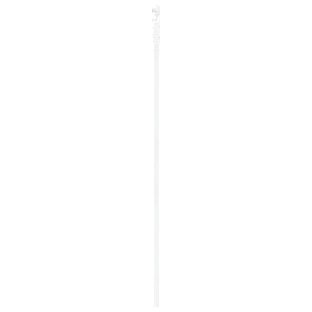 Skydedør Hvid 93 x 232 cm Massivt fyrretræ og glas