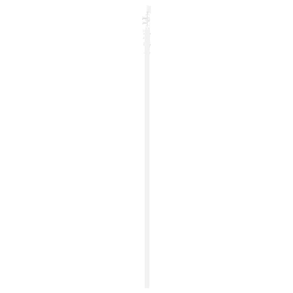 Skydedør Hvid 61 x 198,5 cm Massivt fyrretræ og glas
