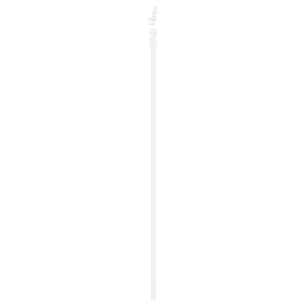 Skydedør Hvid 83 x 202 cm Massivt fyrretræ og glas