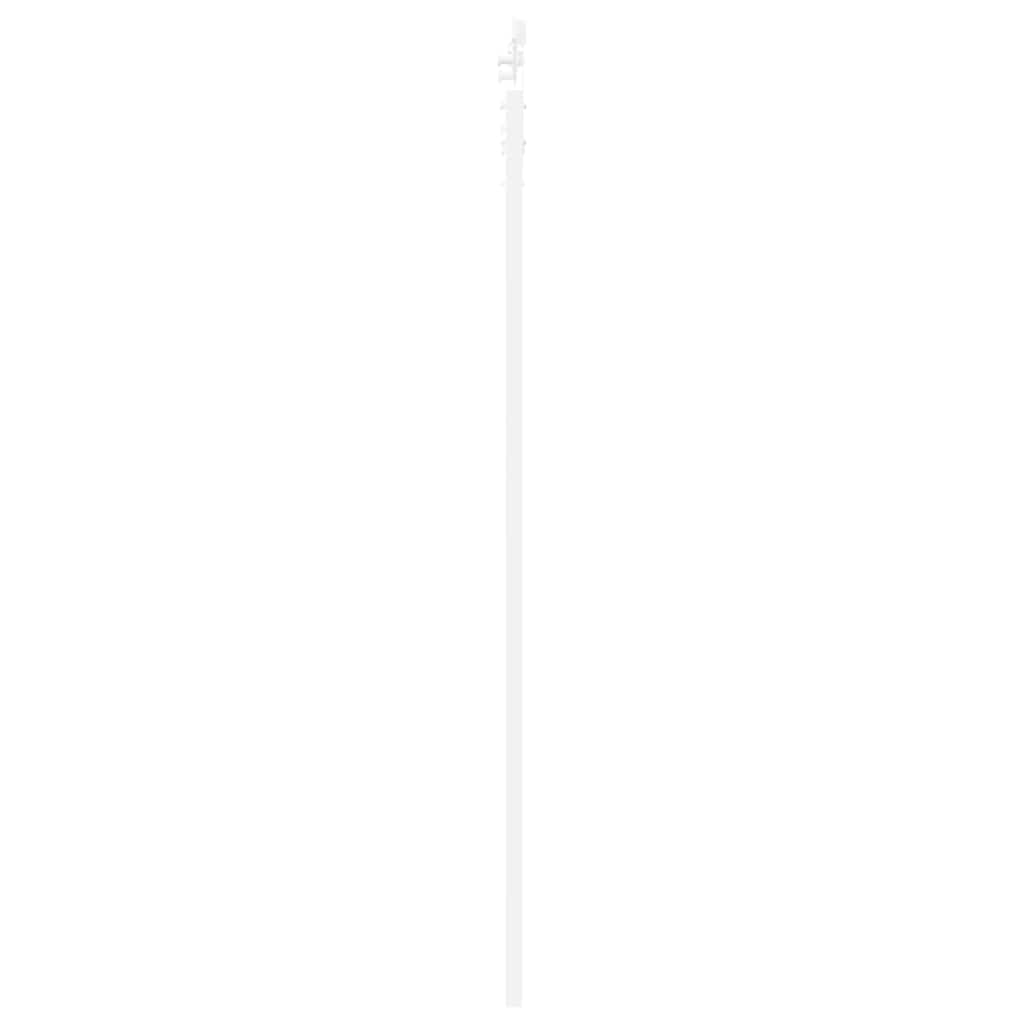Skydedør Hvid 83 x 211 cm Massivt fyrretræ og glas