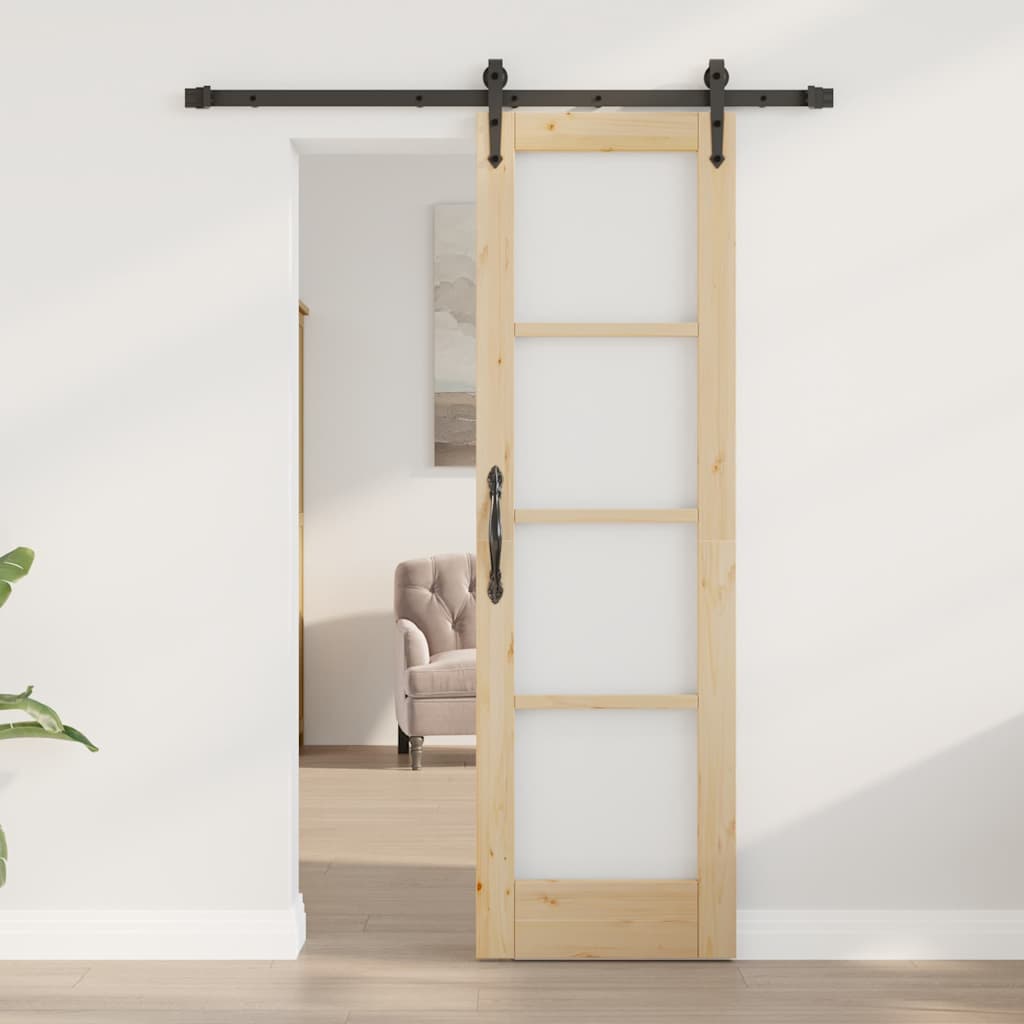 Skydedør ORKDAL Naturfarvet 61 x 198,5 cm