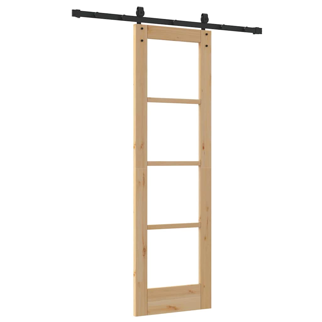 Skydedør ORKDAL Naturfarvet 61 x 198,5 cm