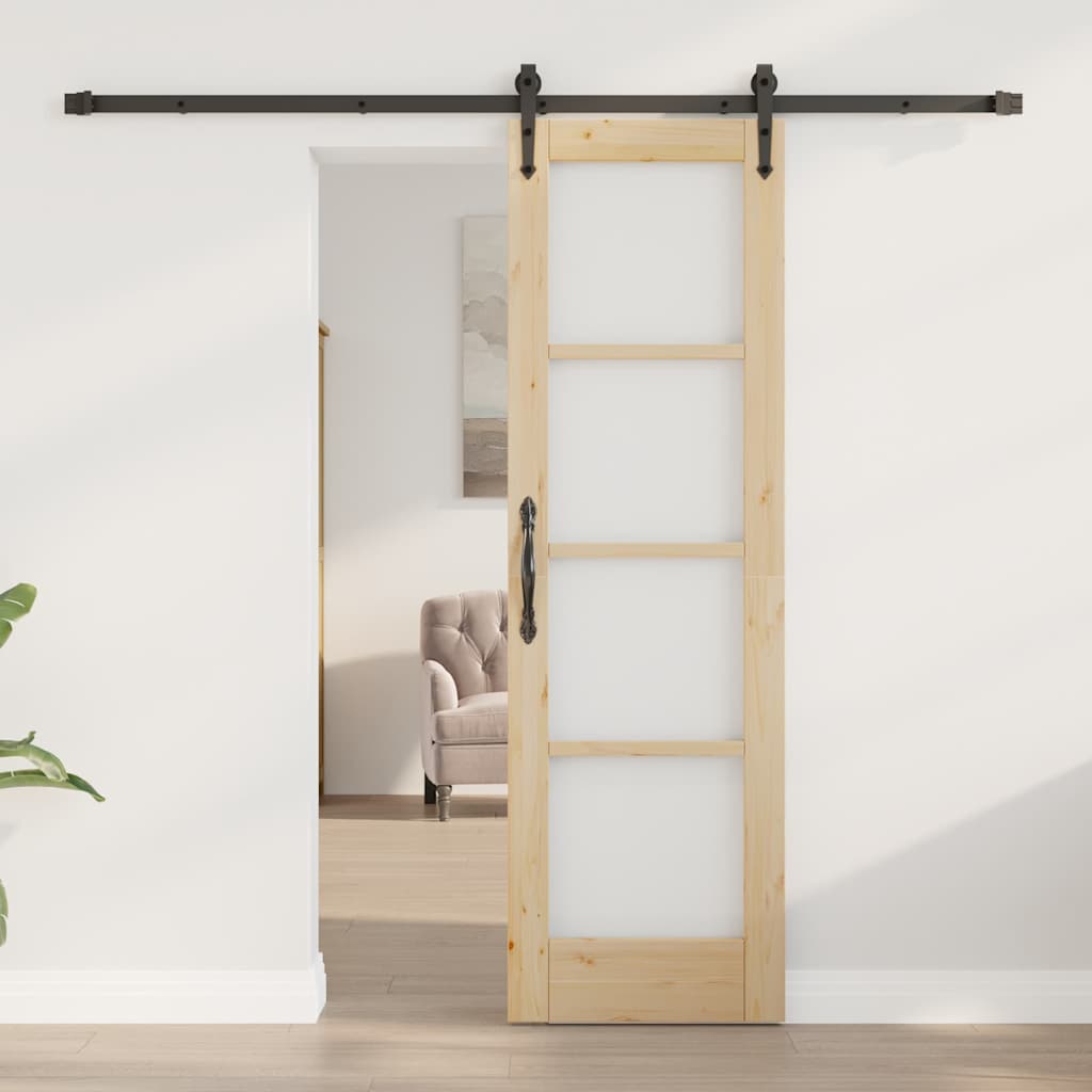 Skydedør ORKDAL Naturfarvet 61 x 198,5 cm