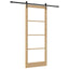 Skydedør ORKDAL Naturfarvet 93 x 232 cm