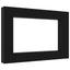 TV-møbelsæt 8 pcs Sort eg 100 x 30 x 30 cm Konstrueret træ