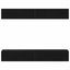 TV-møbelsæt 4 pcs Sort eg 100 x 30 x 30 cm Konstrueret træ