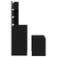 LED Smykkebord Set 2 stk. Sort eg 60 x 40 x 140 cm