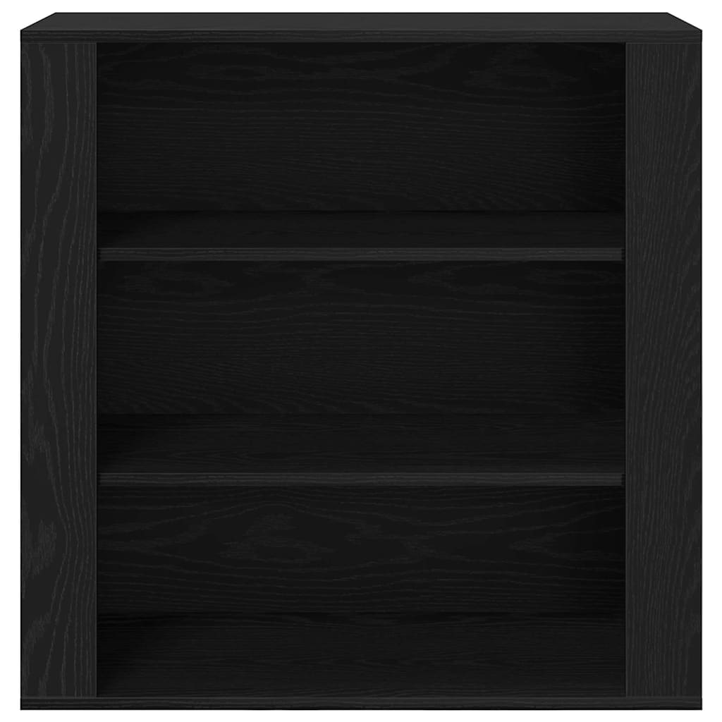 Highboard Sort eg 80 x 33 x 150 cm Konstrueret træ