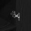 Highboard 2 pcs Sort eg Konstrueret træ