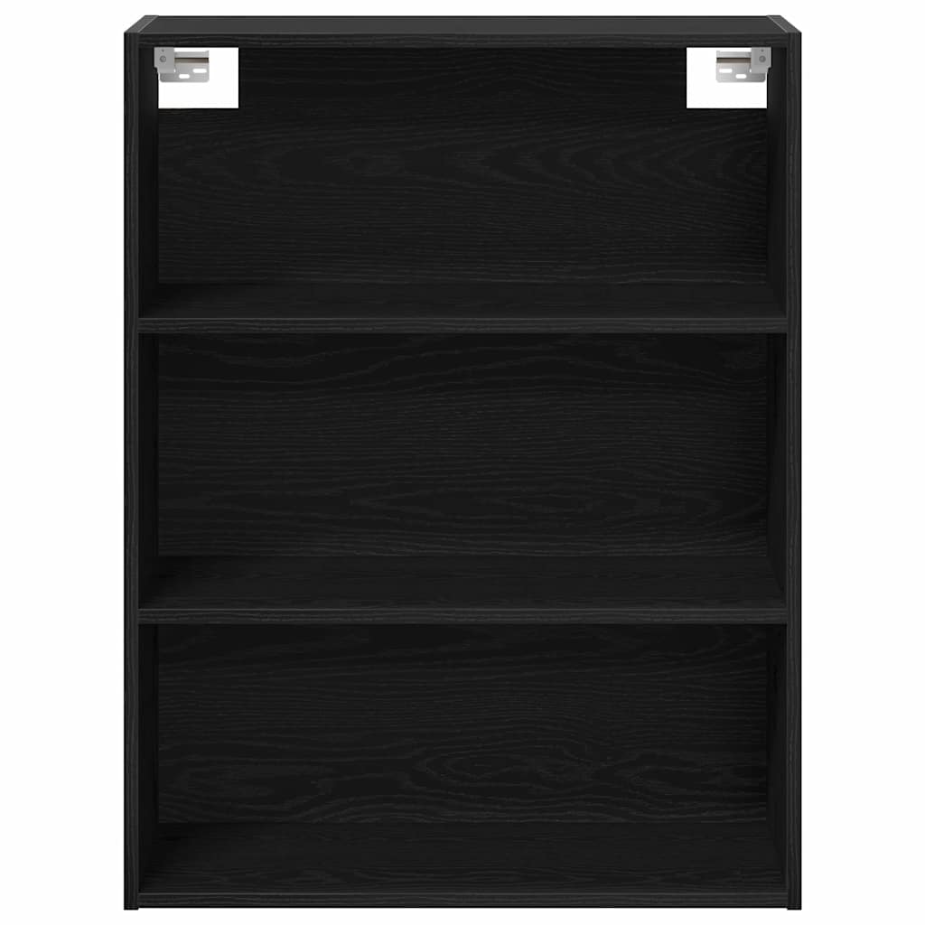 Highboard 2 pcs Sort eg Konstrueret træ