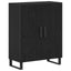 Highboard Sort eg 69,5 x 34 x 180 cm Konstrueret træ
