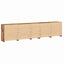 LED Sideboard Gammelt træ 283 x 37 x 67 cm Konstrueret træ