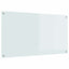 Køkkenbacksplash Hvid 110 x 60 cm hærdet glas