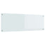 Køkkenbacksplash Hvid 120 x 40 cm hærdet glas