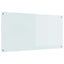 Køkkenbacksplash Hvid 120 x 60 cm hærdet glas