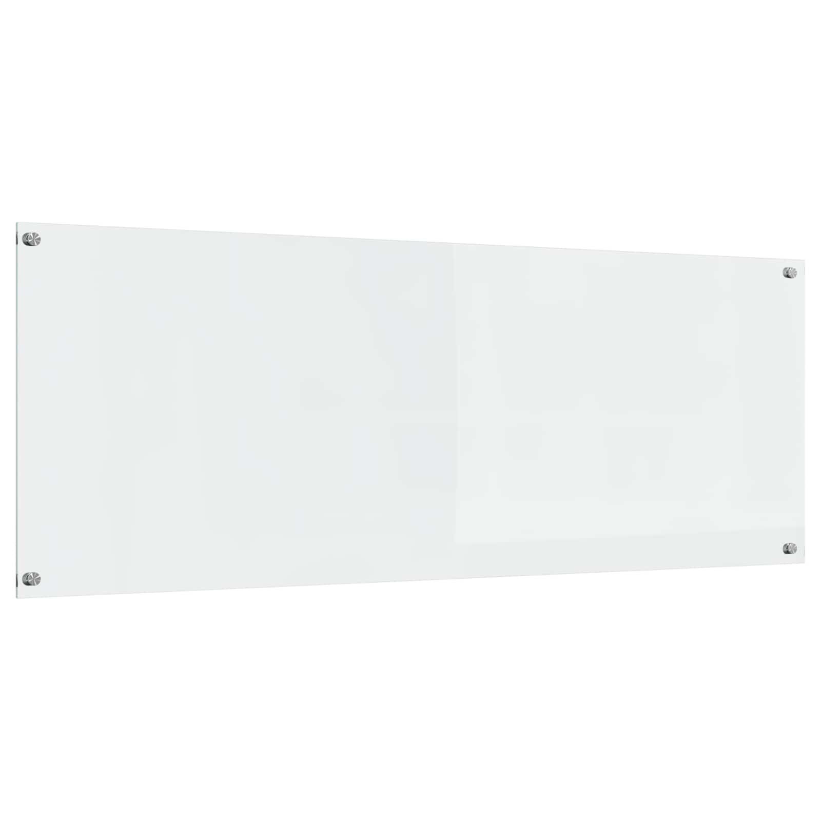 Køkkenbacksplash Transparent 110 x 40 cm hærdet glas billede