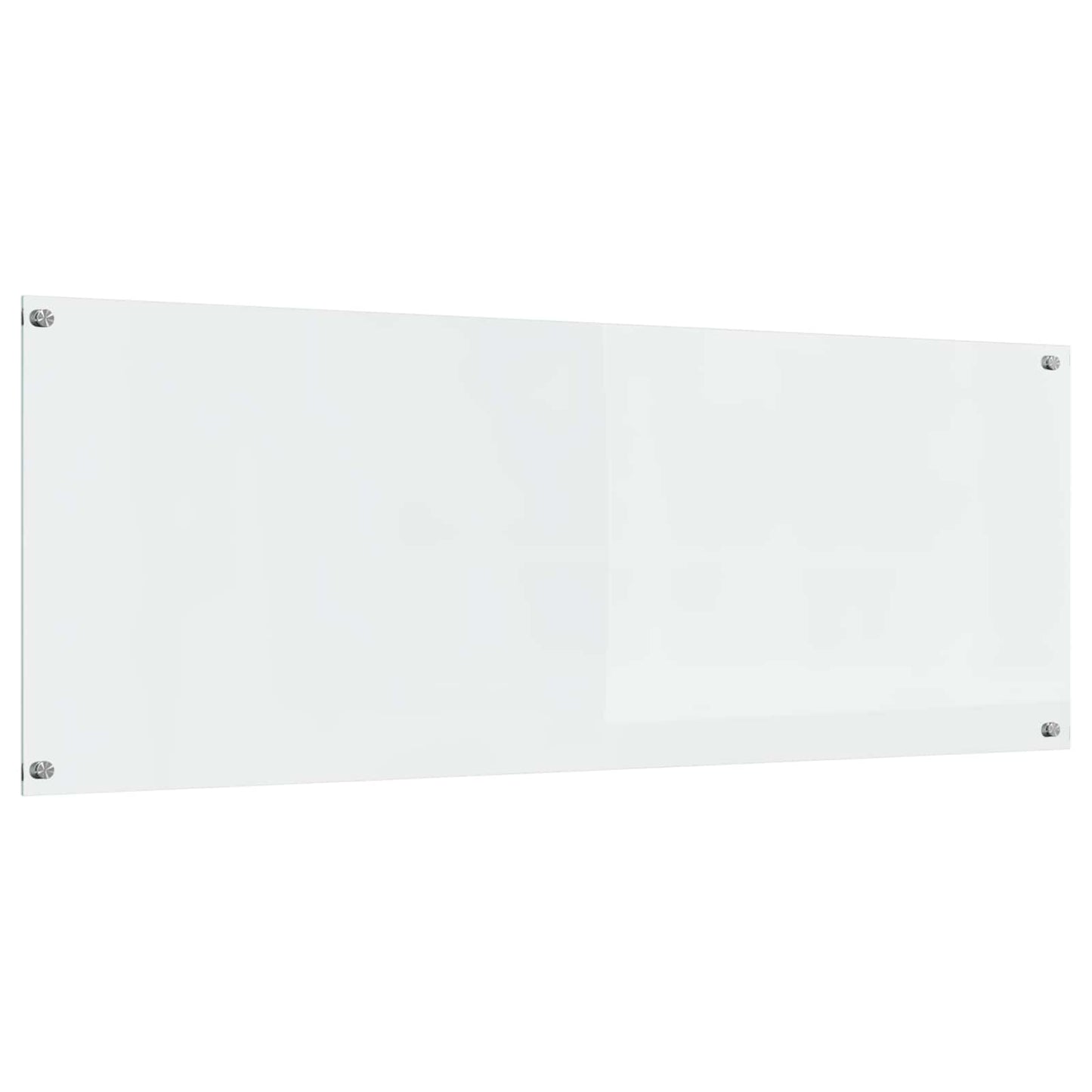 Køkkenbacksplash Transparent 110 x 40 cm hærdet glas