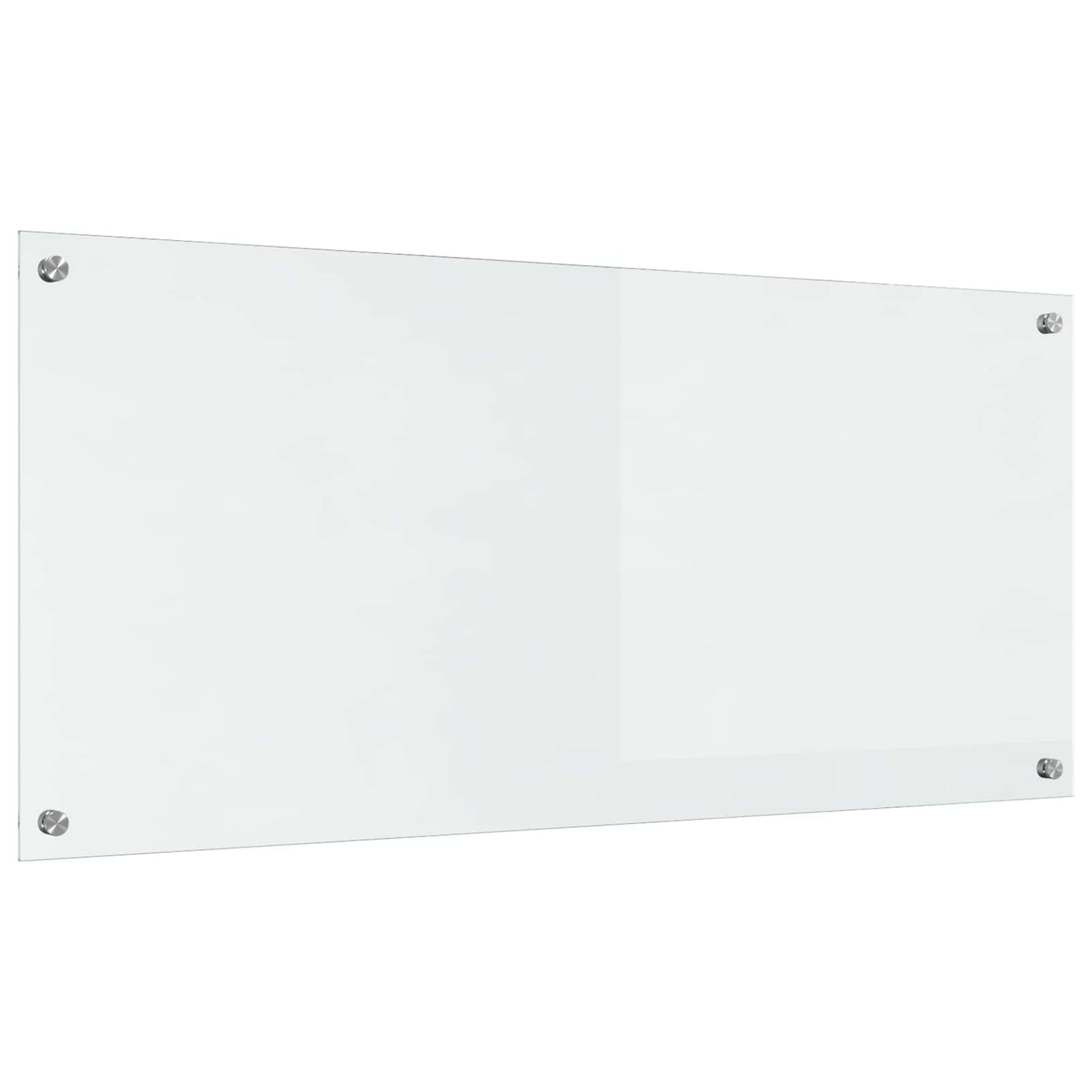 Køkkenbacksplash Transparent 110 x 50 cm hærdet glas