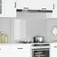 Køkkenbacksplash Transparent 120 x 60 cm hærdet glas
