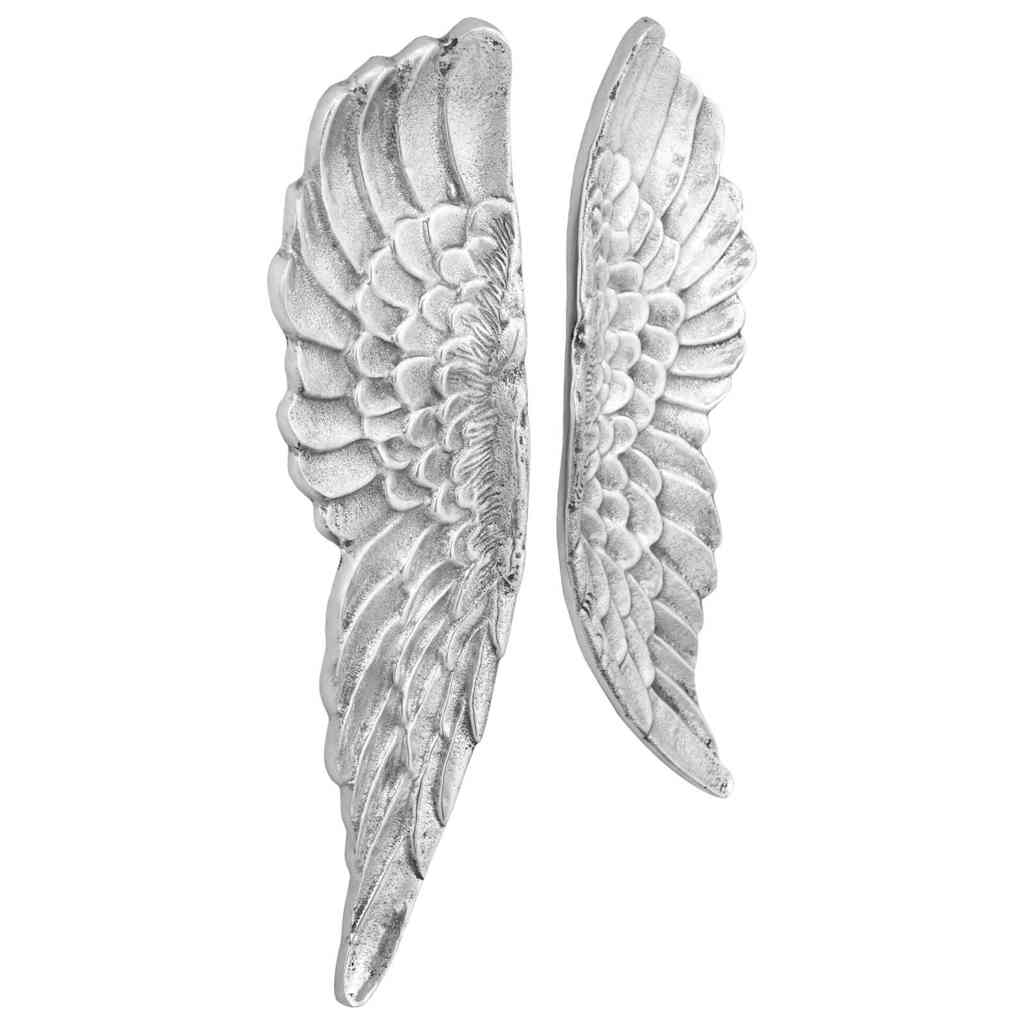 Vinger Skulptur 2 stk. Sølv 31 x 5 x 91 cm Aluminium