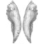 Vinger Skulptur 2 pcs Sølv 31 x 5 x 91 cm Aluminium