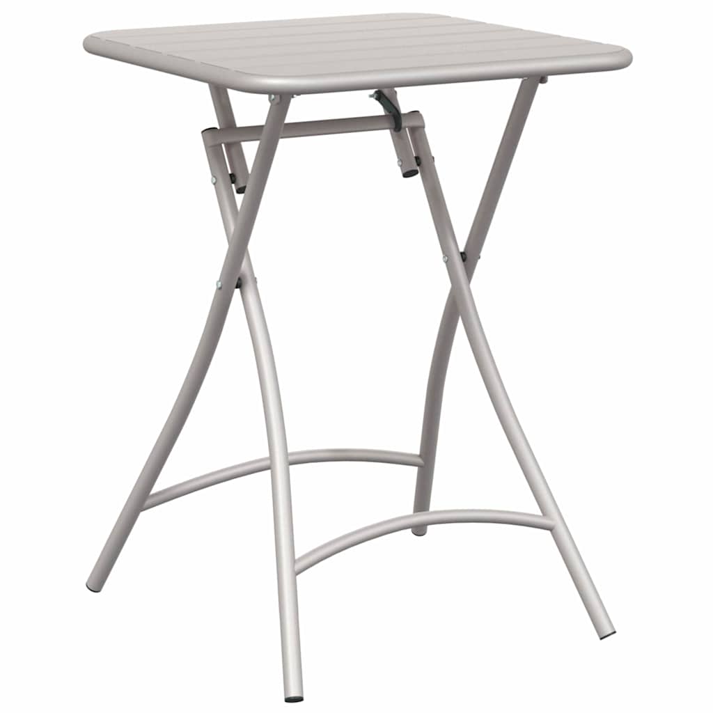 Bistrobord Beige 55 x 55 x 72,5 cm Pulverlakeret stål