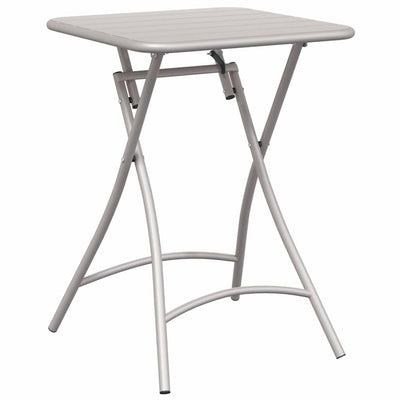 Bistrobord Beige 55 x 55 x 72,5 cm Pulverlakeret stål