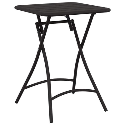 Bistrobord Antracit 55 x 55 x 72,5 cm Pulverlakeret stål