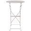 Bistrobord Beige Ø 50 x 71 cm Pulverlakeret stål