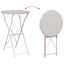 Bistrobord Beige Ø 50 x 71 cm Pulverlakeret stål