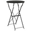 Bistrobord Antracit Ø 50 x 71 cm Pulverlakeret stål