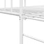 Dagsengramme Hvid 90 x 200 cm Stål