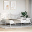 Dagsengramme Hvid 90 x 200 cm Stål