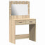 Klædeskab Sonoma eg 78,5 x 41 x 135 cm Konstrueret træ