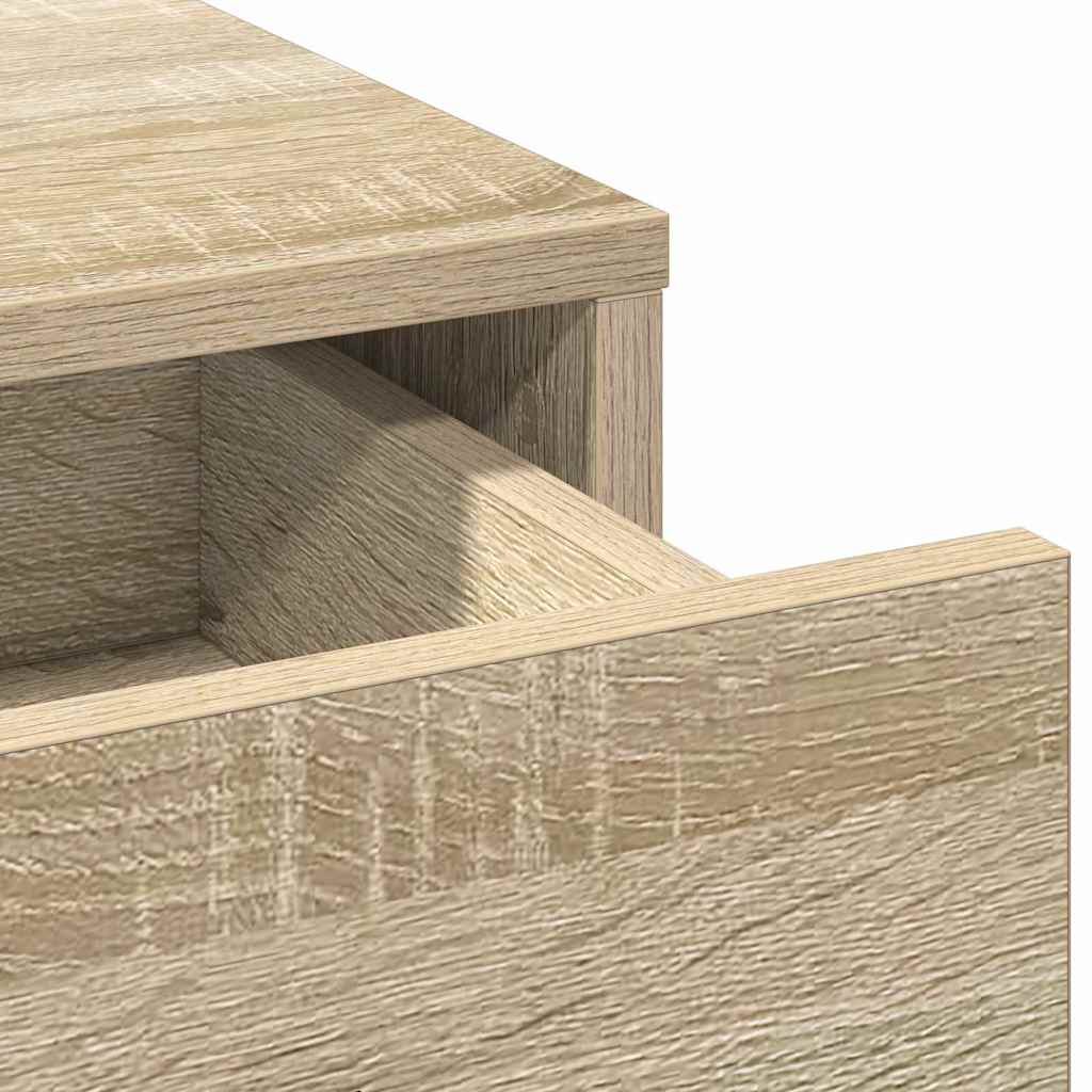Highboard Sonoma-eg 40 x 41 x 135 cm Konstrueret træ