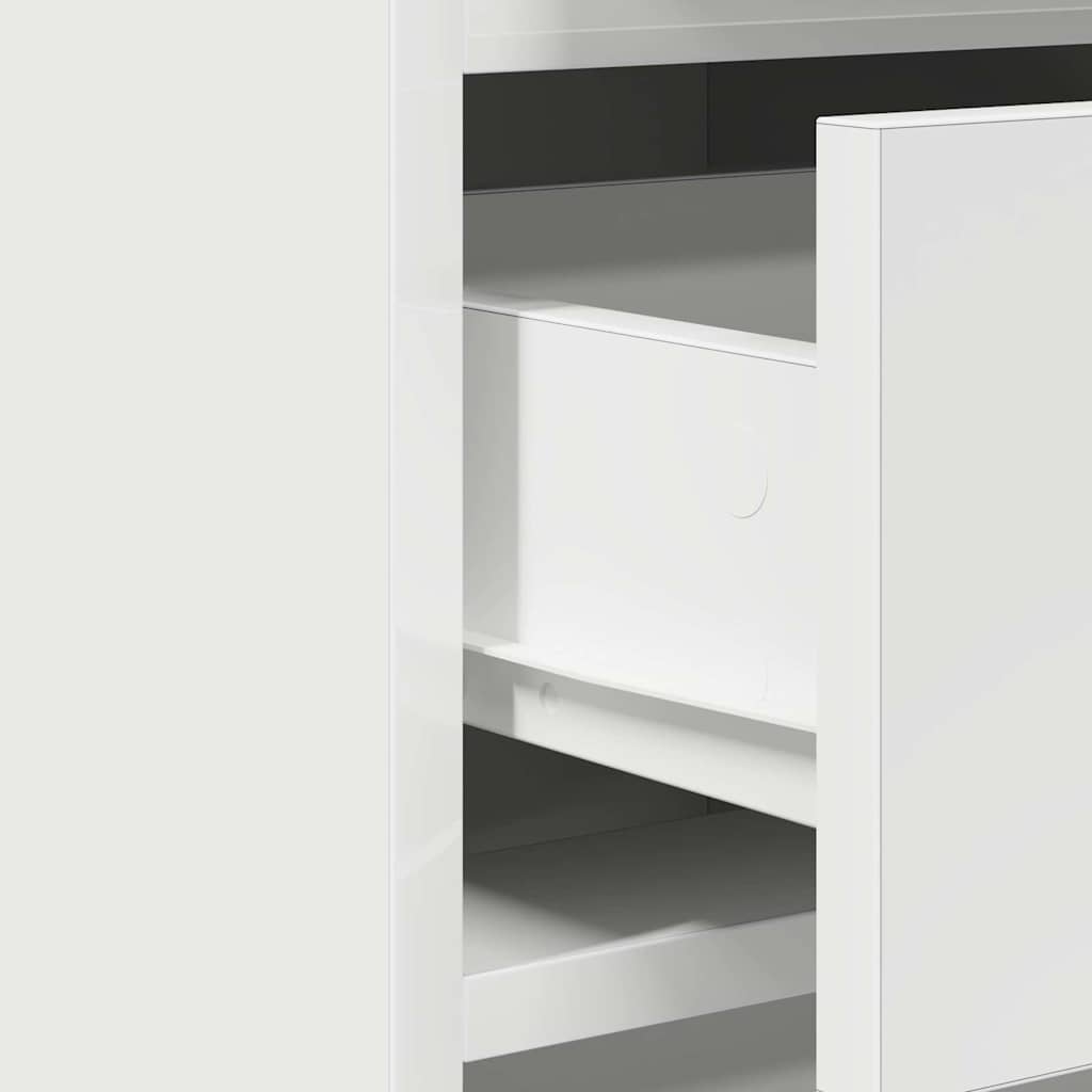 Sideboard Hvid 40 x 41 x 75 cm Konstrueret træ