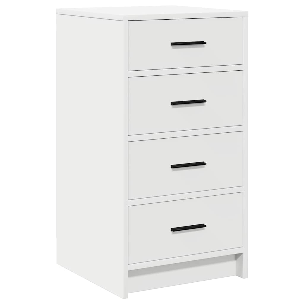 Sideboard Hvid 40 x 41 x 75 cm Konstrueret træ