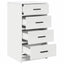 Sideboard Hvid 40 x 41 x 75 cm Konstrueret træ